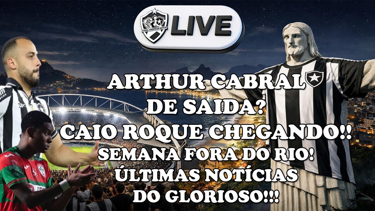 LIVE ALVINEGRA RAIZ - CABRAL PODE SAIR!!!CAIO ROQUE CHEGANDO!SEMANA FORA DO RIO!ÚLTIMAS NOTÍCIAS!