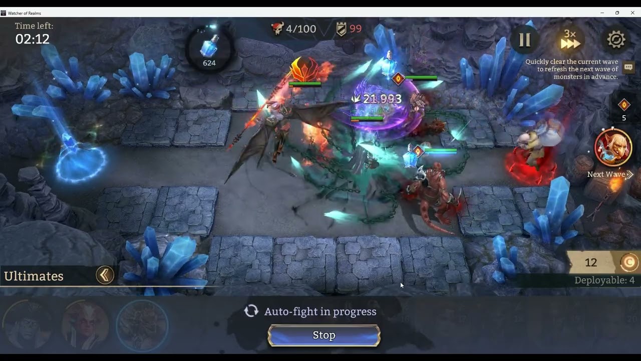 Chapter 9-8 hero placement/Guide [Watcher of Realms]