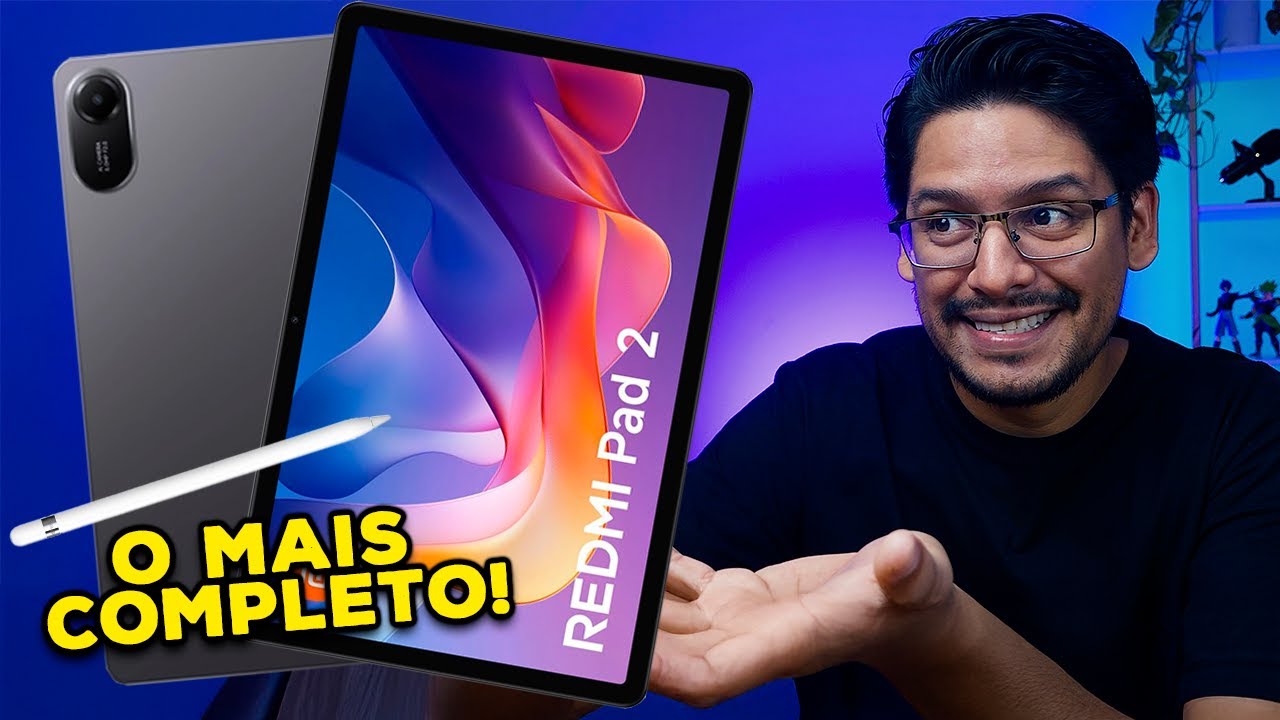 REDMI PAD 2 tem REJEIÇÃO de Palma? Análise completa do TABLET mais vendido!