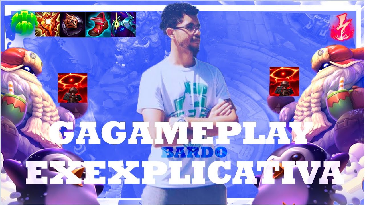 GAMEPLAY EXPLICATIVA DE BARDO - COMO ABUSAR DE BARDO NO LOW ELO?!