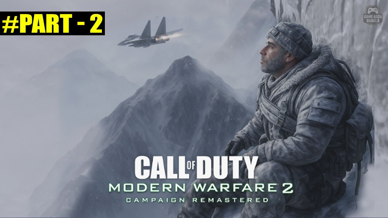 Cliffhanger - Snow Mission | Call of Duty MW2 Remastered Mission 2 Gameplay