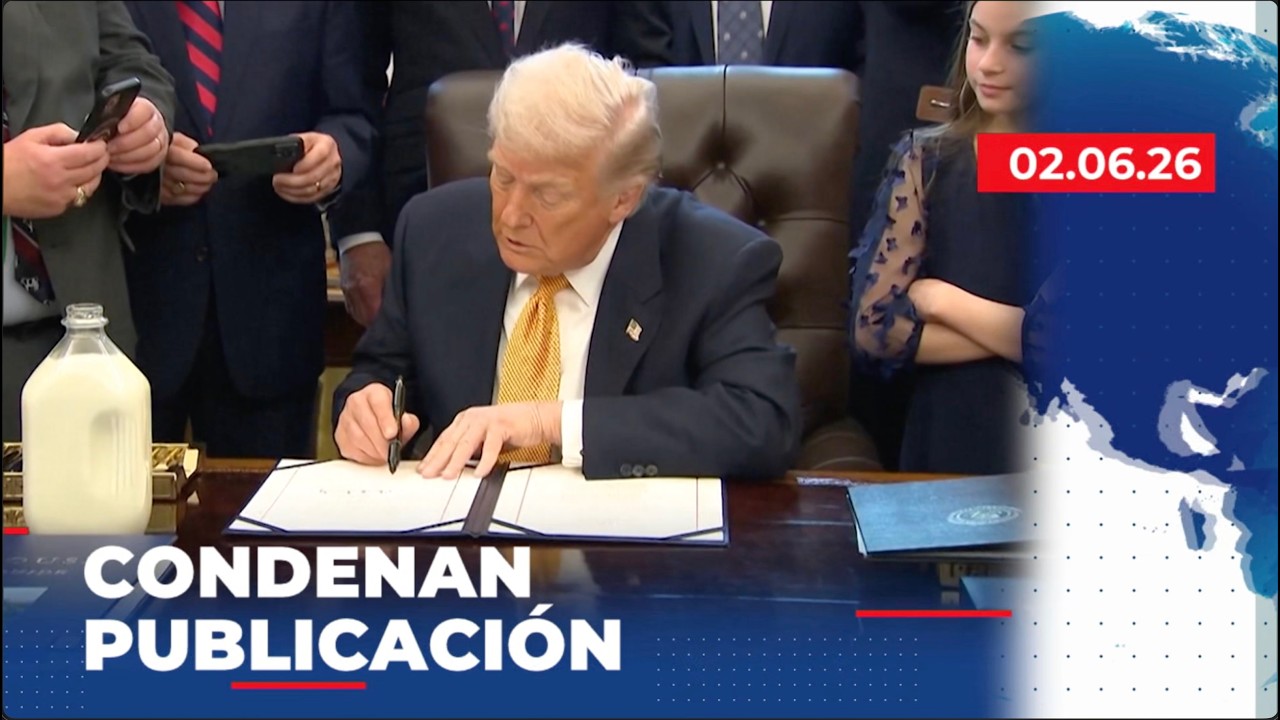 🔴 Trump en la polémica por video burlándose de los Obama - 6 de Febrero | NETV