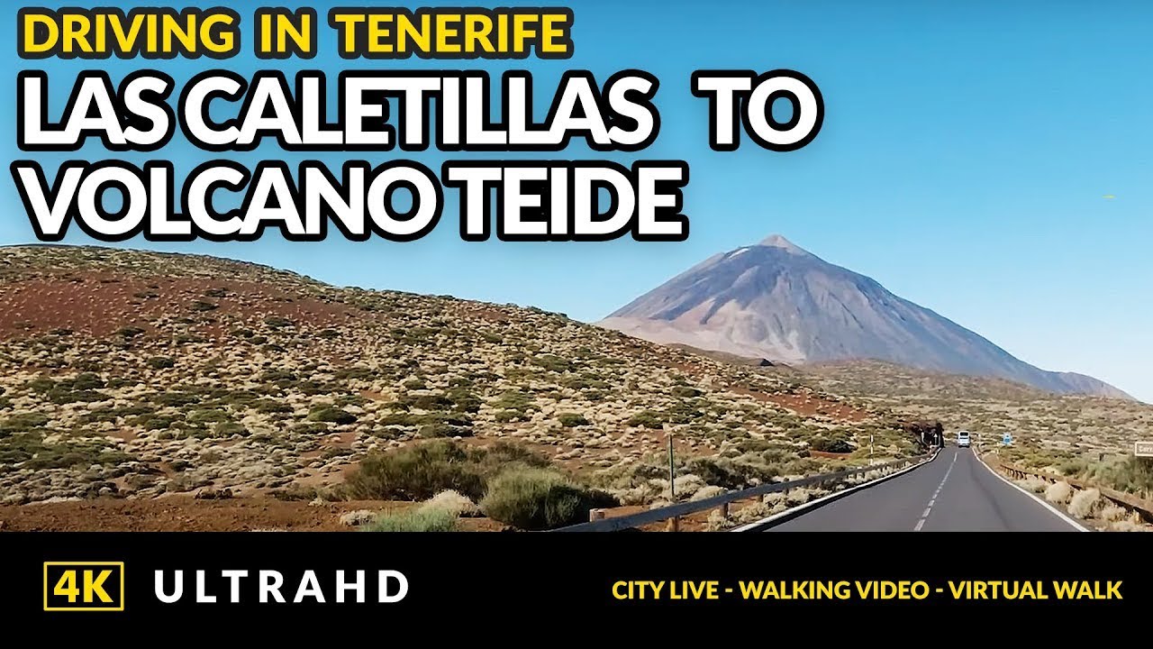 s04e05 Scenic Drive La Candelas to Pico del Teide - Driving in Tenerife  4K