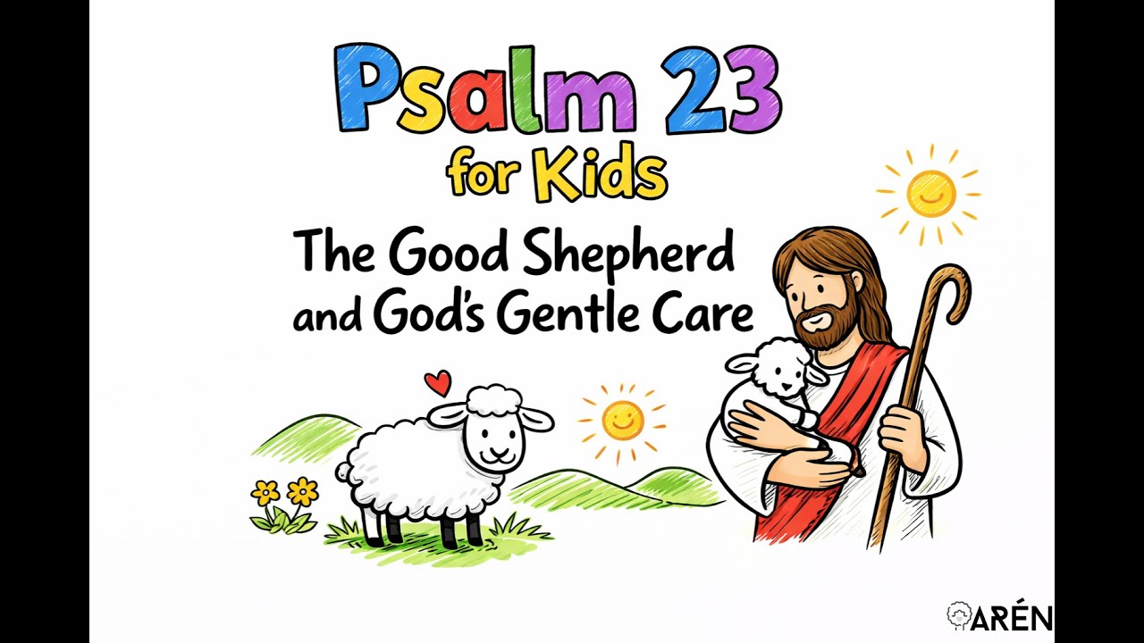 Psalm 23 for Kids: The Good Shepherd and God’s Gentle Care