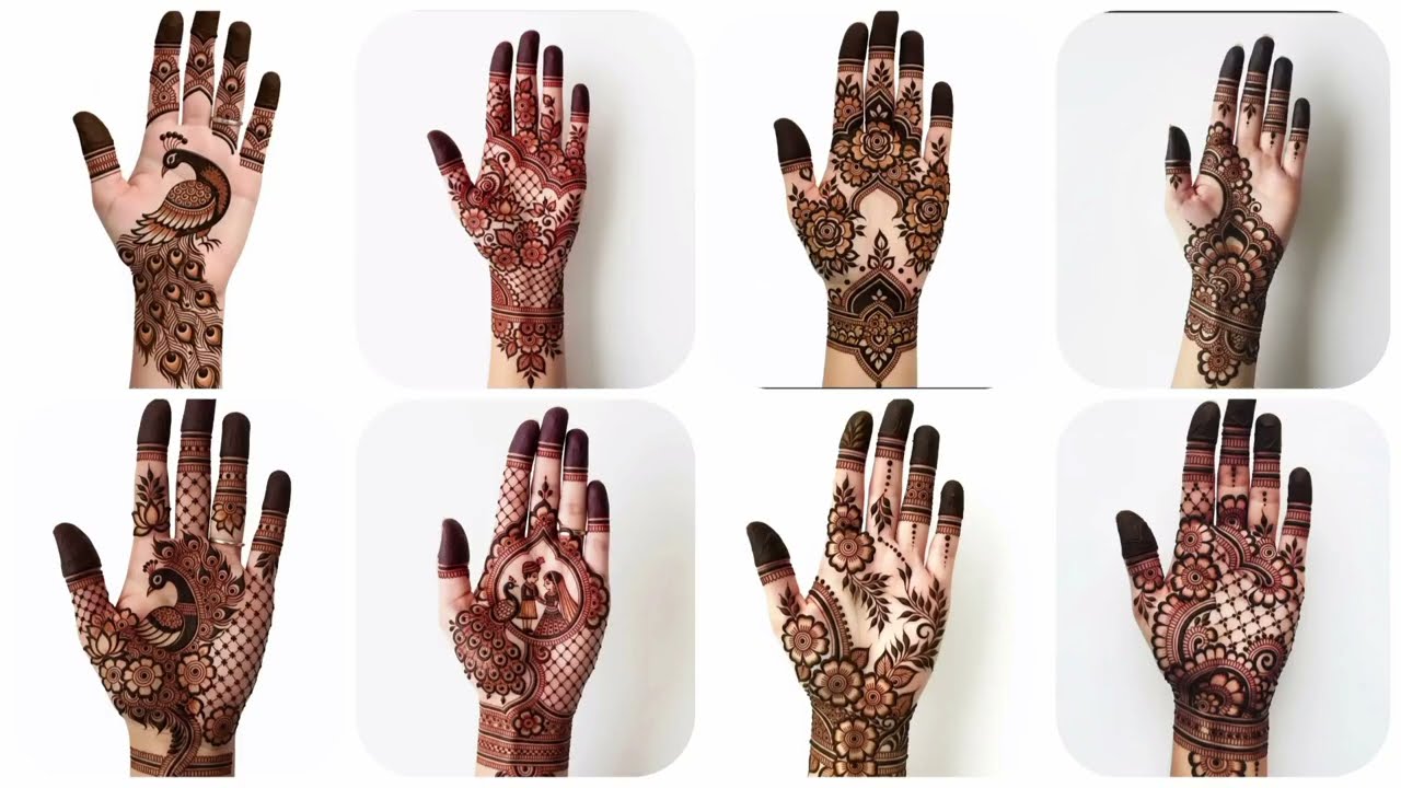Simple beautiful mehandi design 😍/2025/2026/new mehandi designs #heenaart #mehandidesign #viral 