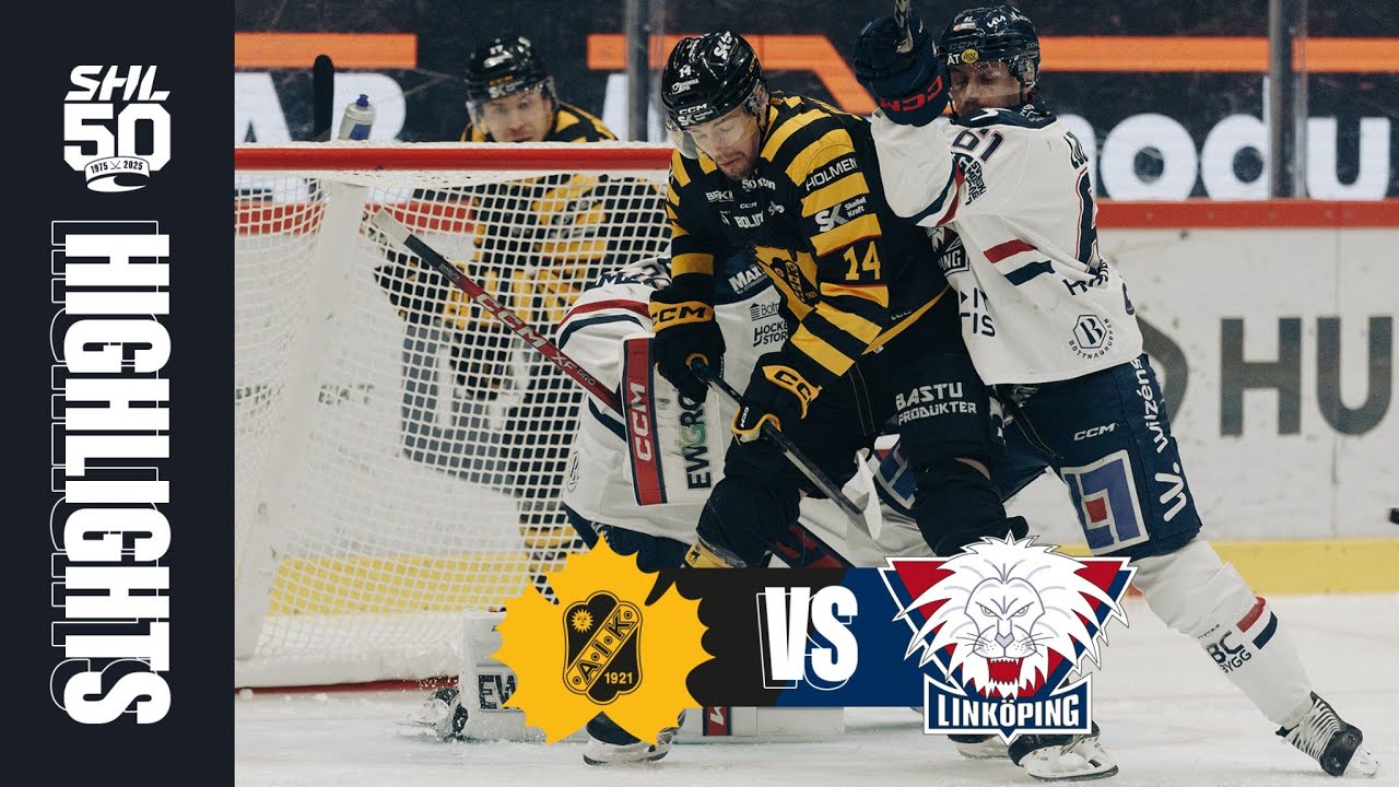 Skellefteå vs Linköping | 20 dec 2025 | Highlights