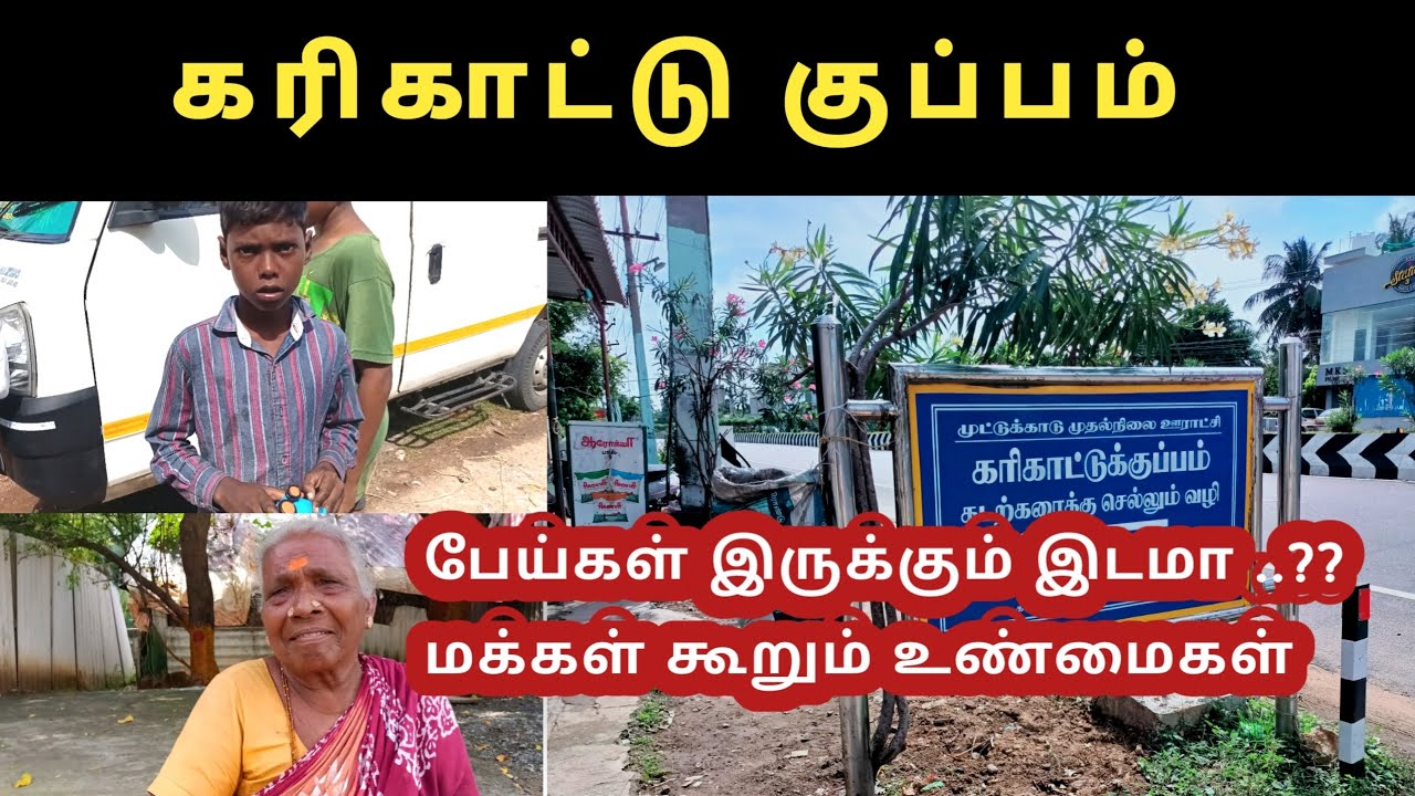 Karikattu kuppam | Is This Haunted Place ??.. 🤔 | Divya | Pushpa |  Vlog | Be Like a Bird 🕊️