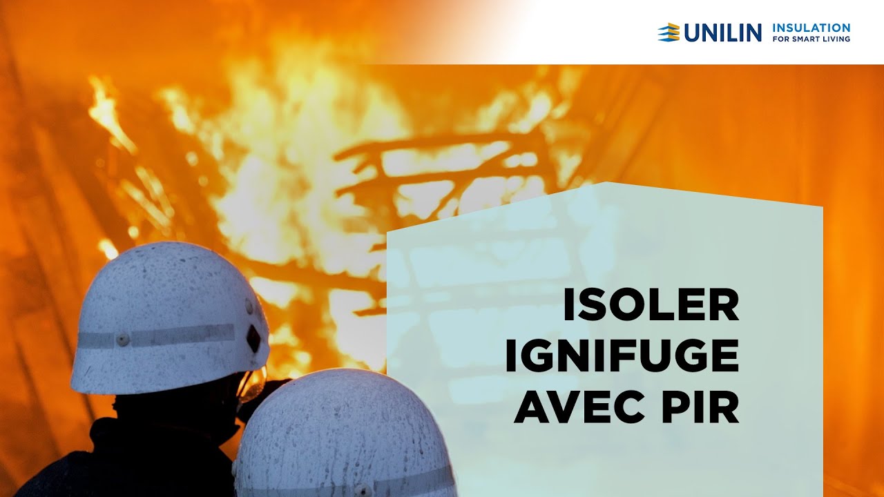Isoler ignifuge avec PIR