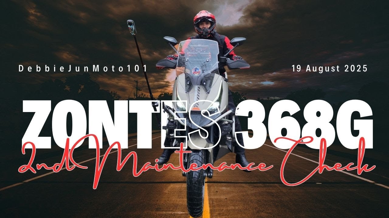 Zontes 368G 2nd Maintenance Check | Zontes Matin Experience