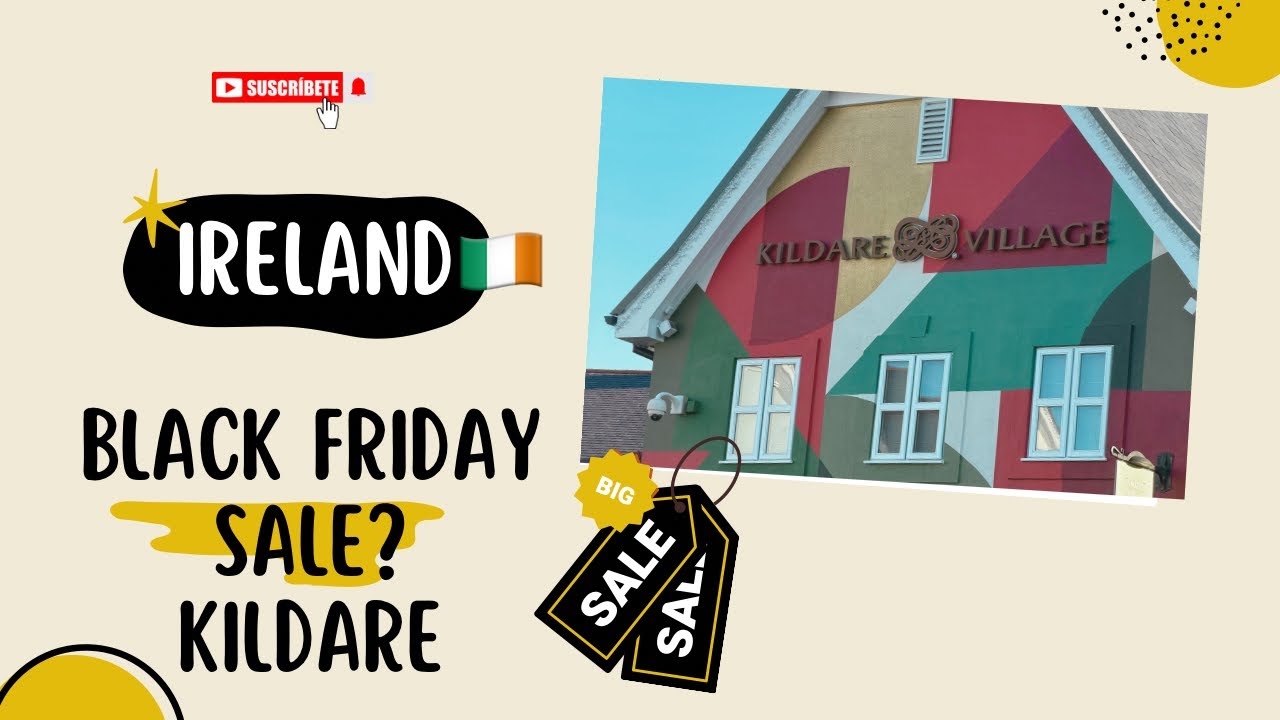 SHOPPING  at KILDARE VILLAGE in IRELAND 🇮🇪 | BLACK FRIDAY SALE | #ireland #blackfriday #kildare2025