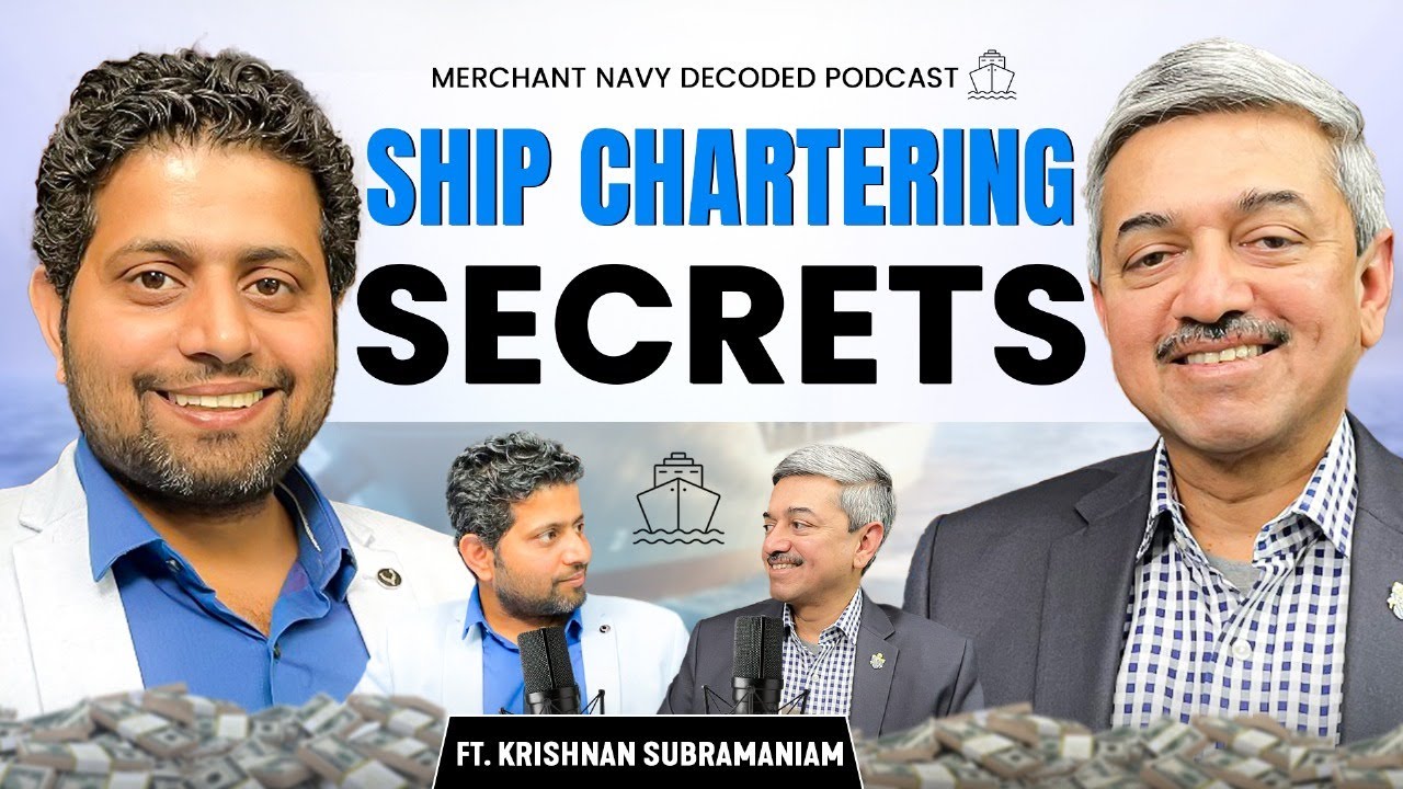 How will be The Future of Ship Chartering? ft. Krishnan Subramaniam 🚢💰🤑