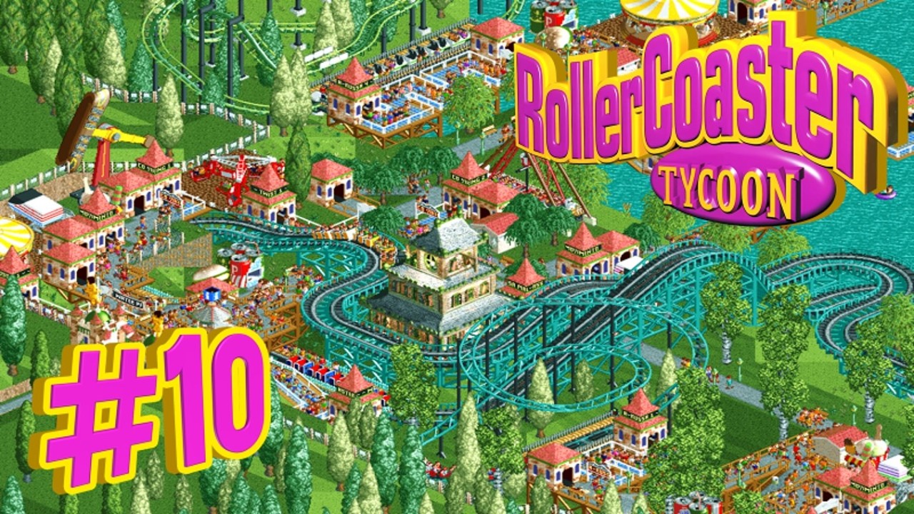 RollerCoaster Tycoon 1 🇧🇷 - Parte 10 - White Water Park - Detonado - Roller Coaster