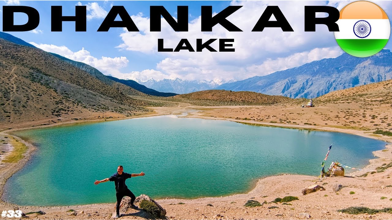 Most shanti place in Spiti - Trek to Dhankar Lake - India motorcycle vlog EP 33