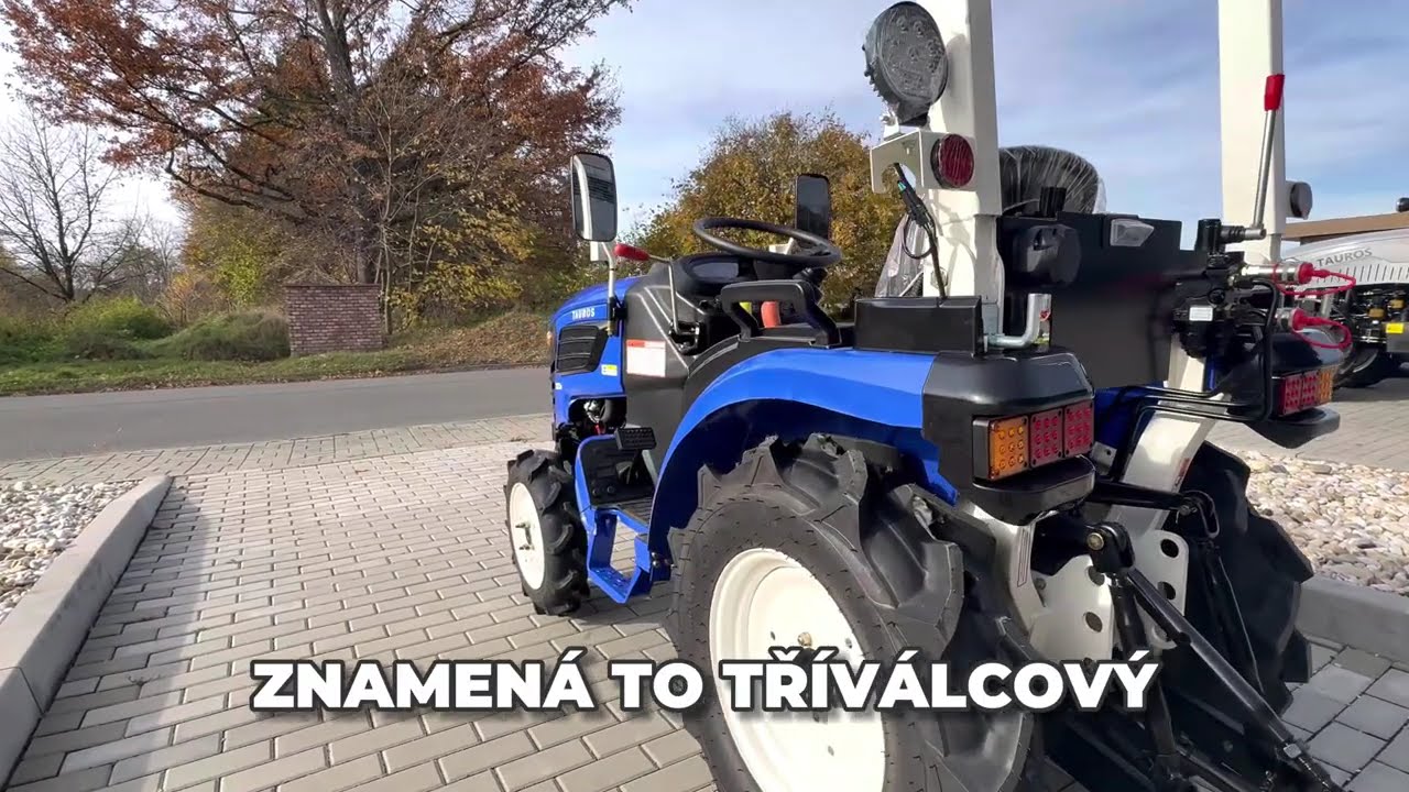 TAUROS ZX25 JE TADY! 🚜 Nov&aacute; generace malotraktorů připraven&aacute; na nejtěž&scaron;&iacute; pr&aacute;ci!