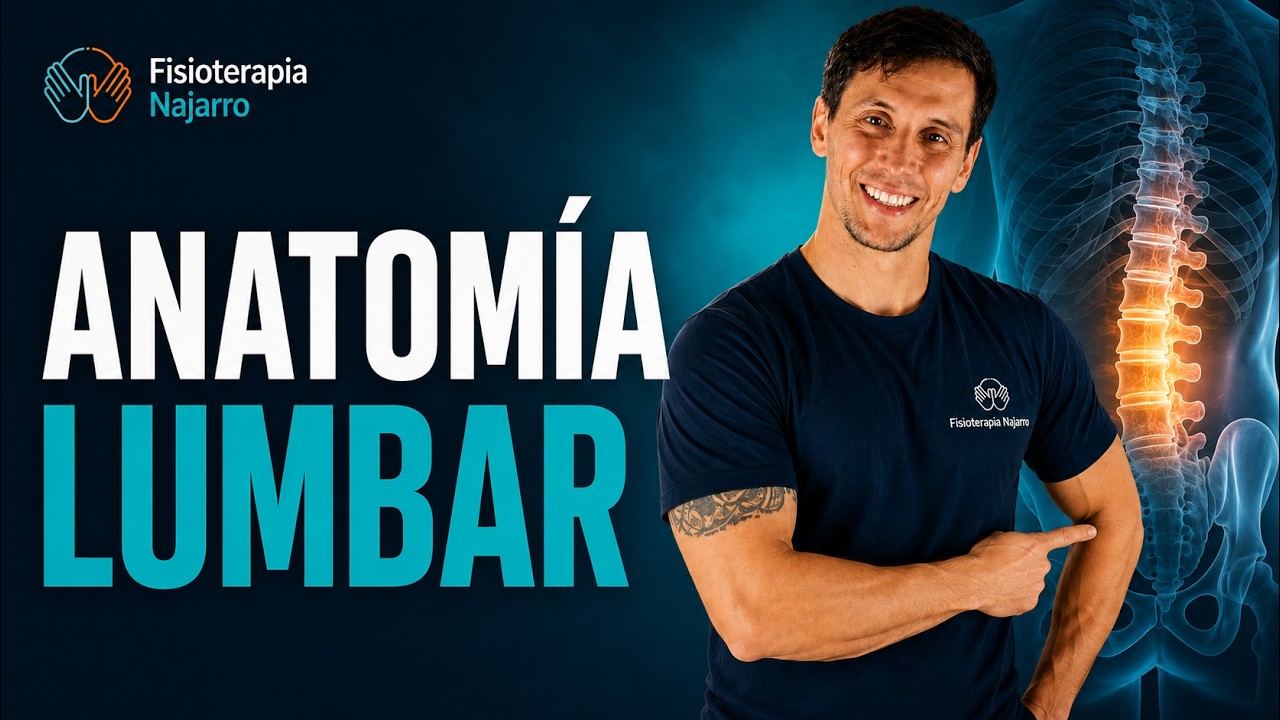Anatomía de la Columna LUMBAR: Discos, Vértebras y Nervios | Fisioterapia Najarro
