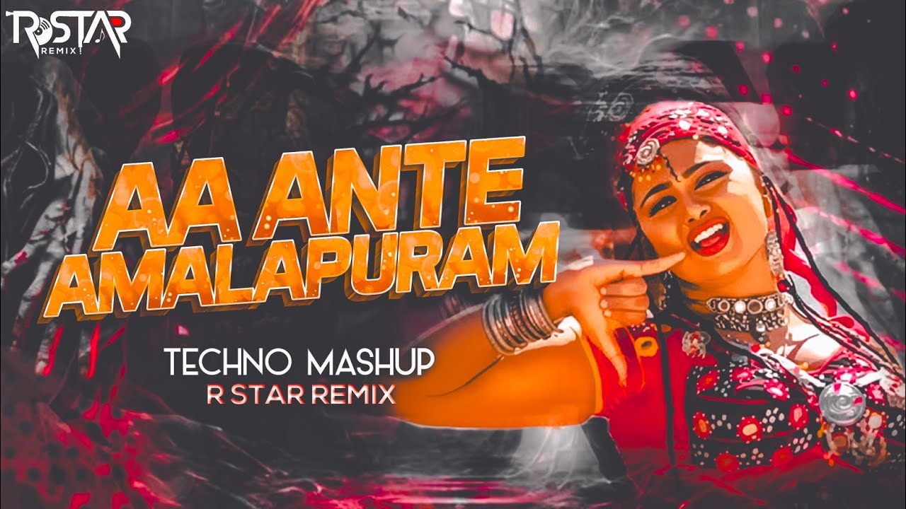 Aa Ante Amalapuram (Techno Mashup) DJ R Star Remix | Allu Arjun | Aarya