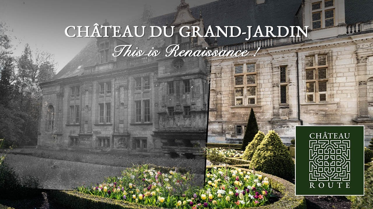 This unknown Renaissance Château and gardens as been through 35 years of complete restoration. 🌺