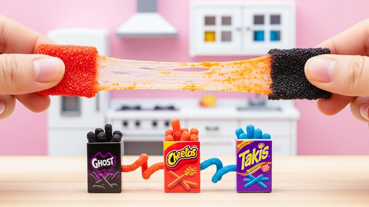 Recipe for Crispy Cheetos Compared to Takit - Delicious ASMR Mini Cooking | Mini Food