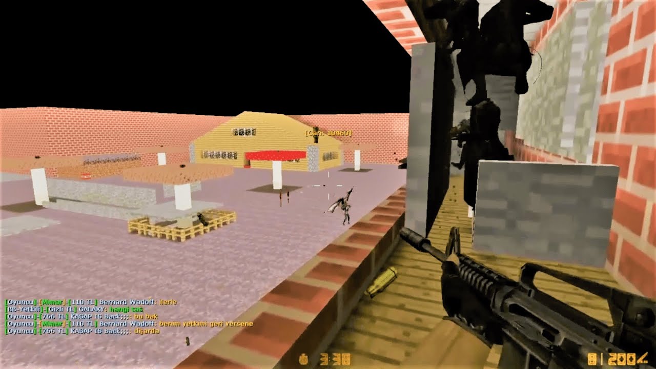 Counter-Strike 1.6 Base Builder Zombie Mod - bb_minecraft