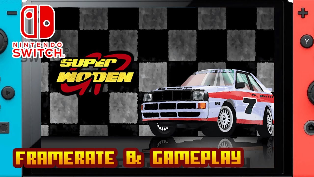 Super Woden GP - (Nintendo Switch) - Framerate & Gameplay