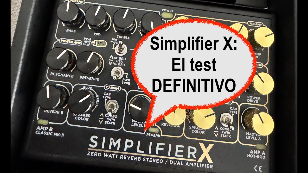 Test completo: DSM SIMPLIFIER X