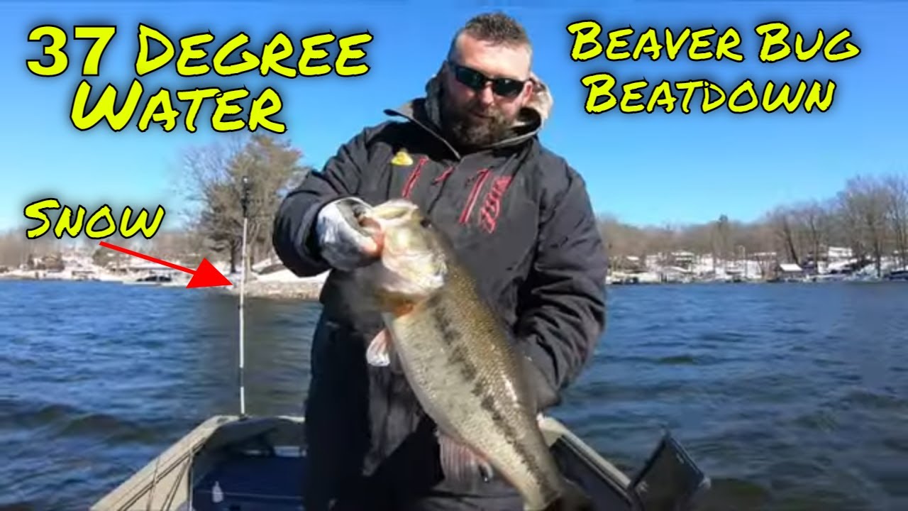 Catching SHALLOW BASS In WINTER (DON'T OVERLOOK THIS PATTERN)