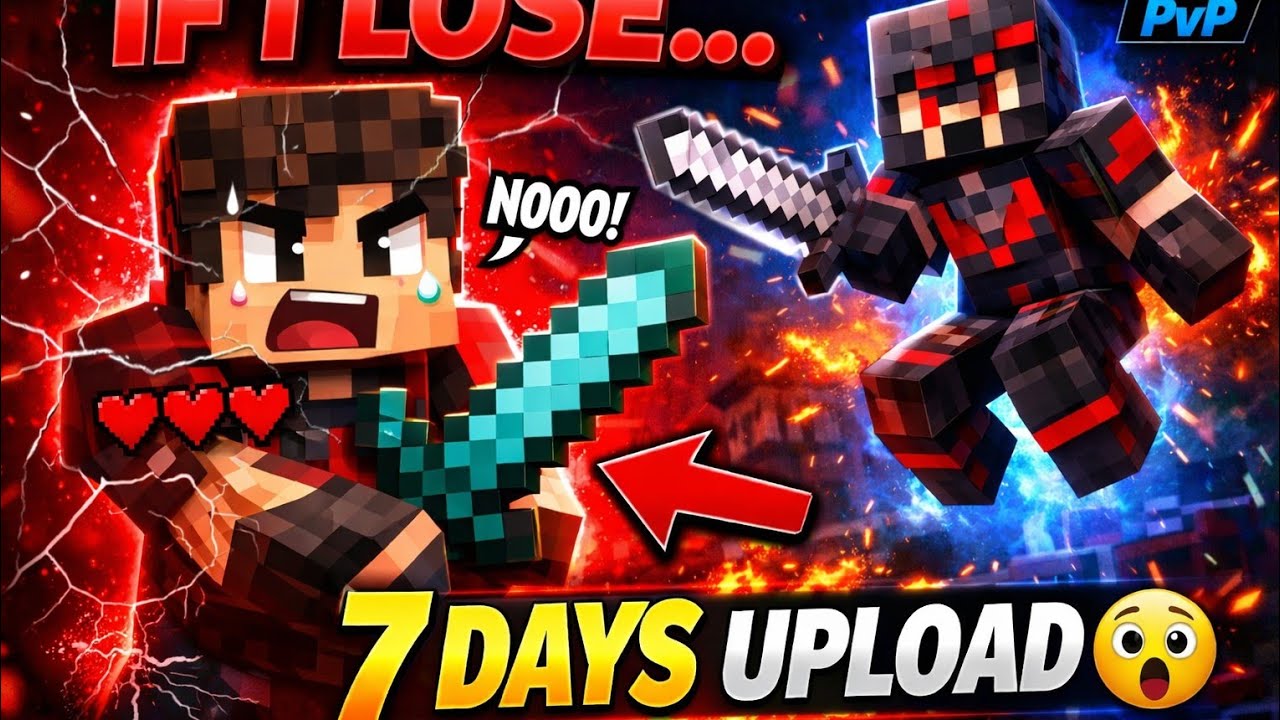 If I Lose This PvP, I Upload 7 Days Straight! 😱🔥