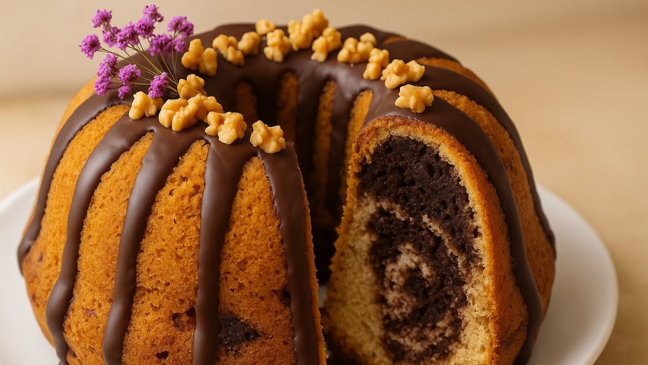 The Most Moist Chocolate Bundt Cake.