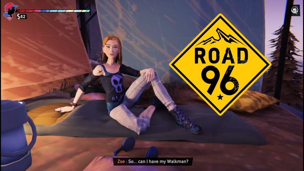 Crossing The Border With Zoe and Final Moments With Zoe | Road 96