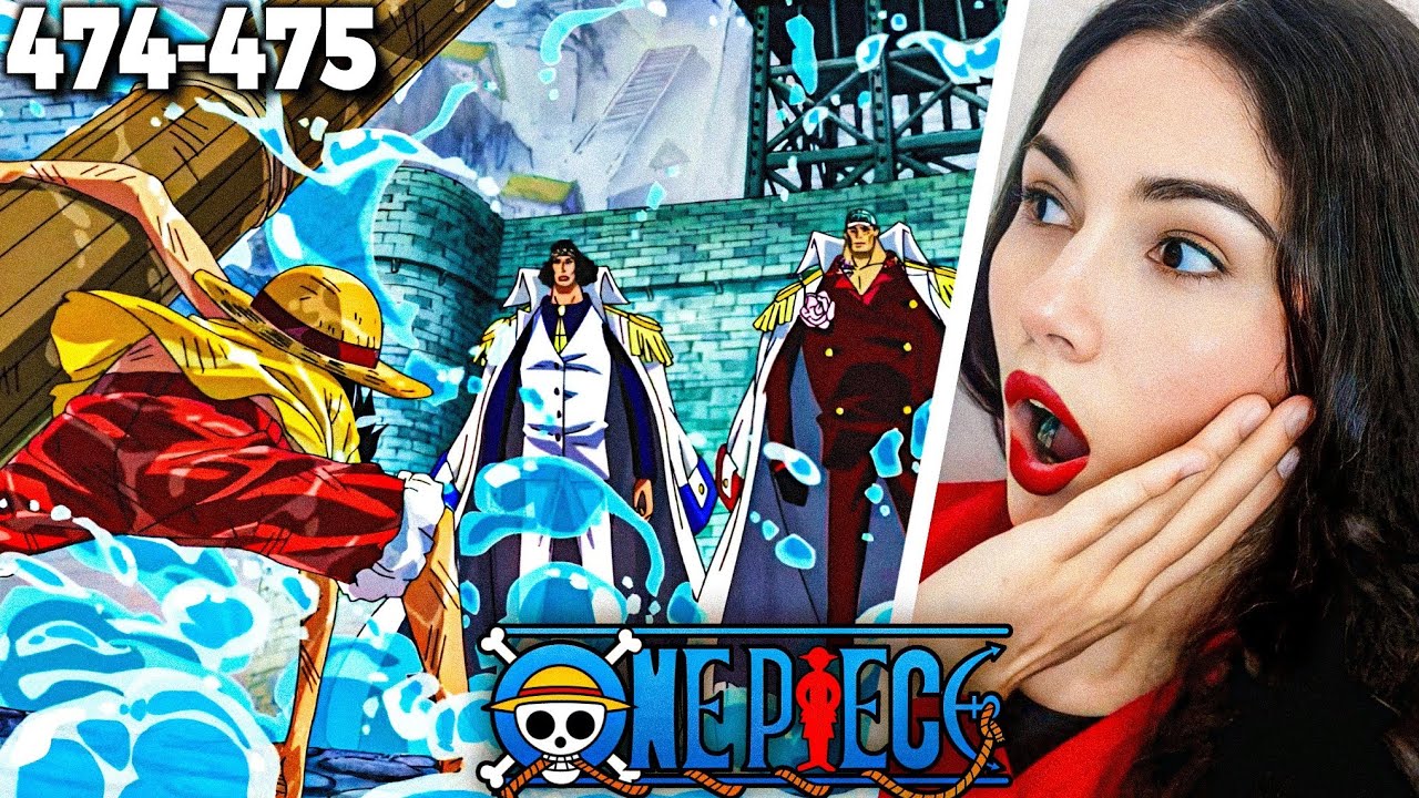 ¡LUFFY VS ALMIRANTES! 🤯 REACCIÓN A ONE PIECE POR PRIMERA VEZ