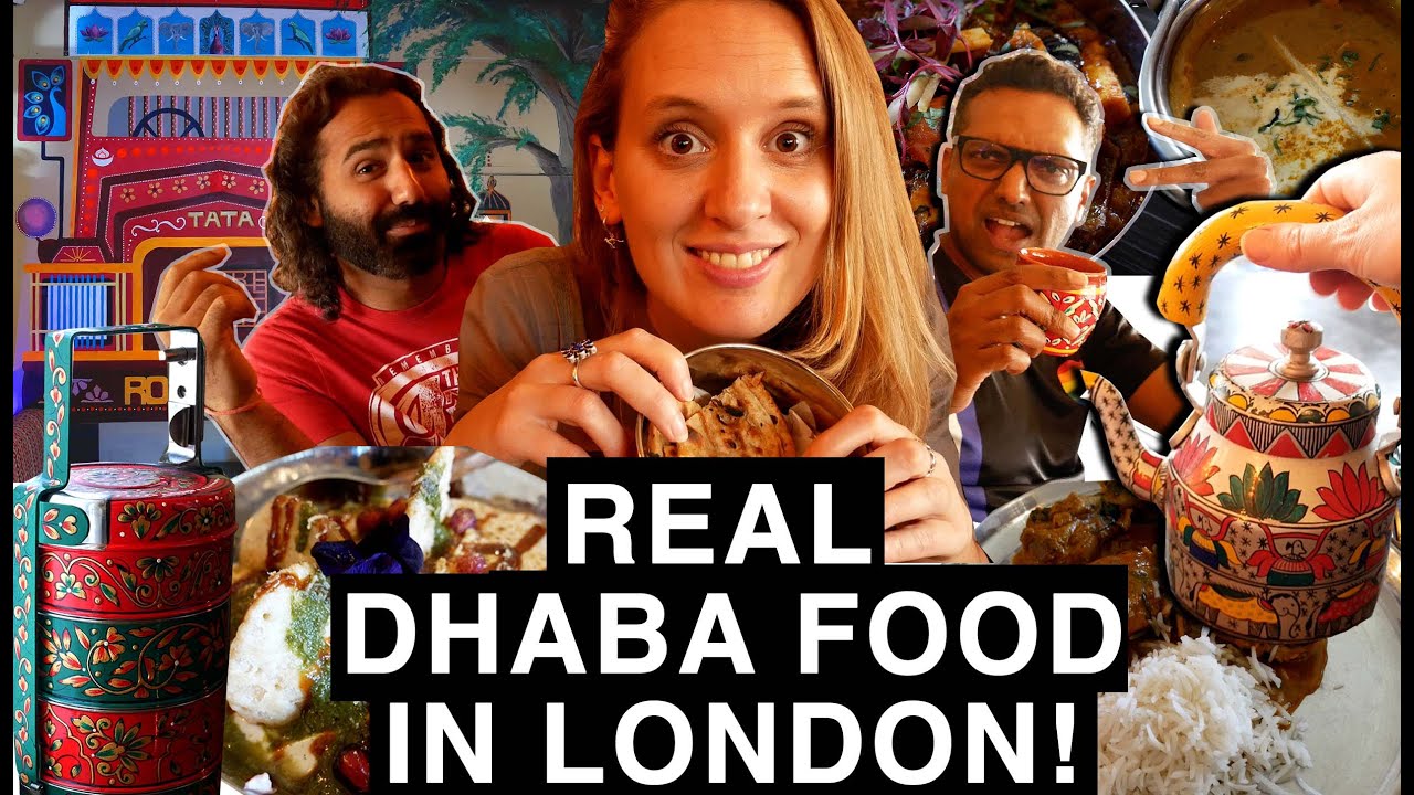 REAL DHABA FOOD IN LONDON 🇮🇳 | LONDON KI LALI VISITS DHABA@49