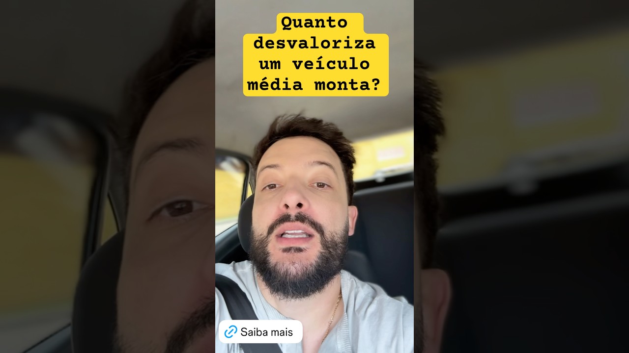 Quanto desvaloriza um ve&iacute;culo m&eacute;dia monta ?