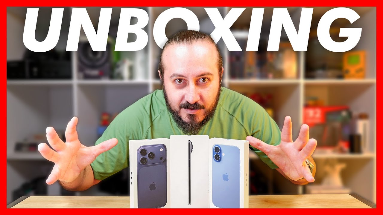 iPhone 17 este aici! Unboxing cu toate modelele