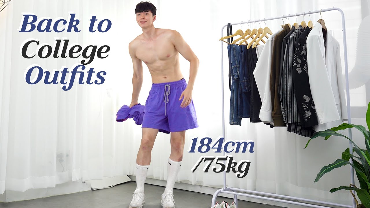 Back to School College Outfits l Korean Student Fashion l 여심을 자극하는 훈남 오빠 대학생룩 l 데일리룩 새내기룩 남친룩 룩북
