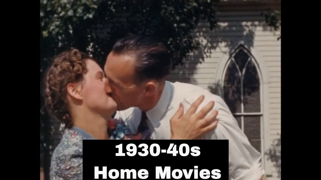 GORGEOUS 1930s-1940s  HOME MOVIES  WEDDING CEREMONY & HALLOWEEN COSTUMES  34634