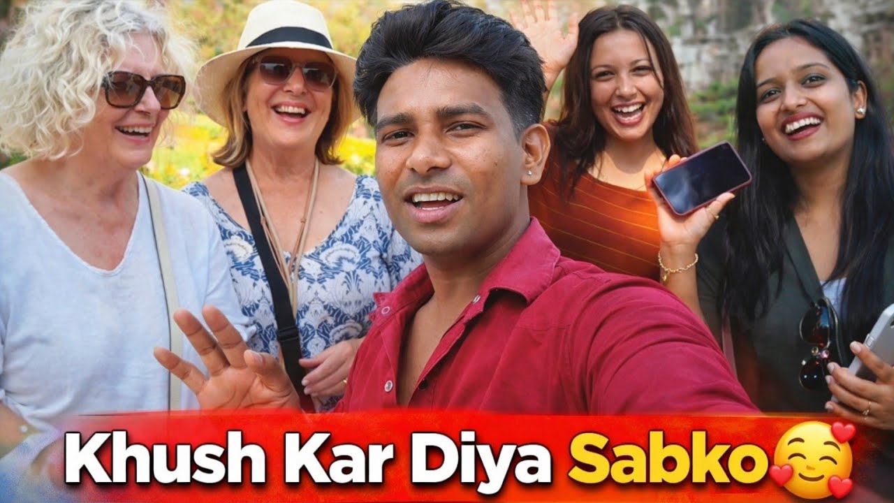 khush kar diya sabko 🥰 foreingers girls+indian girls ko 🥰 #2026 #dailyvlogs #viralvlogs 
