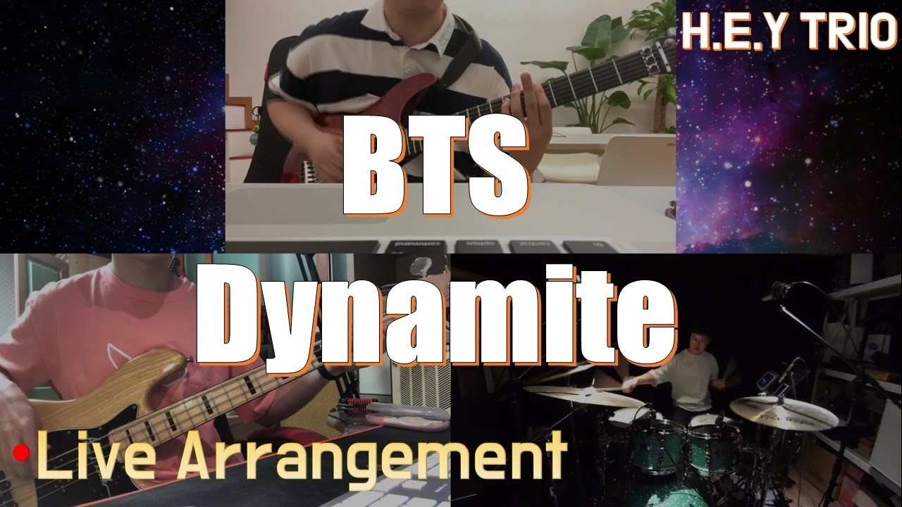 BTS (방탄소년단) 'Dynamite' 밴드 커버 Rock Version / Live Arrangement | Band Cover by H.E.Y Trio
