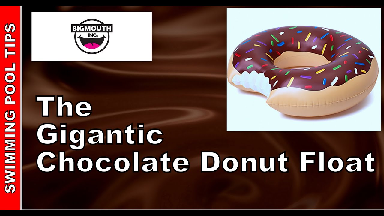 The Gigantic Chocolate Donut Float by Big Mouth Inc