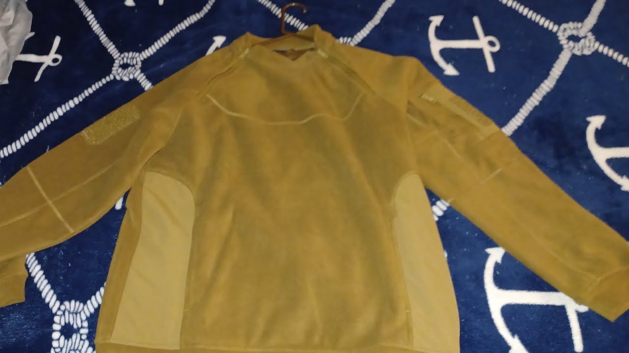 Free Soldier Tactical Fleece Double Zipper Front Sherpa Fleece Lined Coyote Video Review