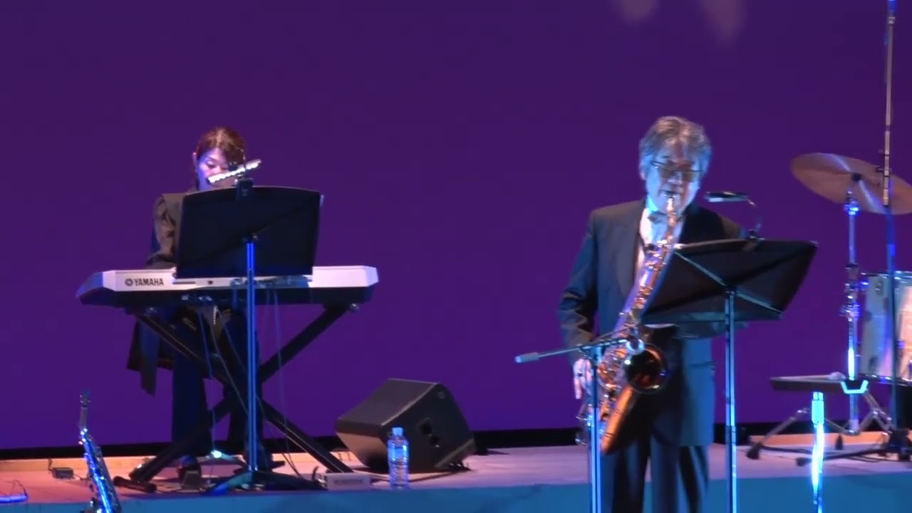 いい日旅立ち＜LIVE映像＞/岡田卓也 （サックス演奏）＆SUS4（バンド演奏）