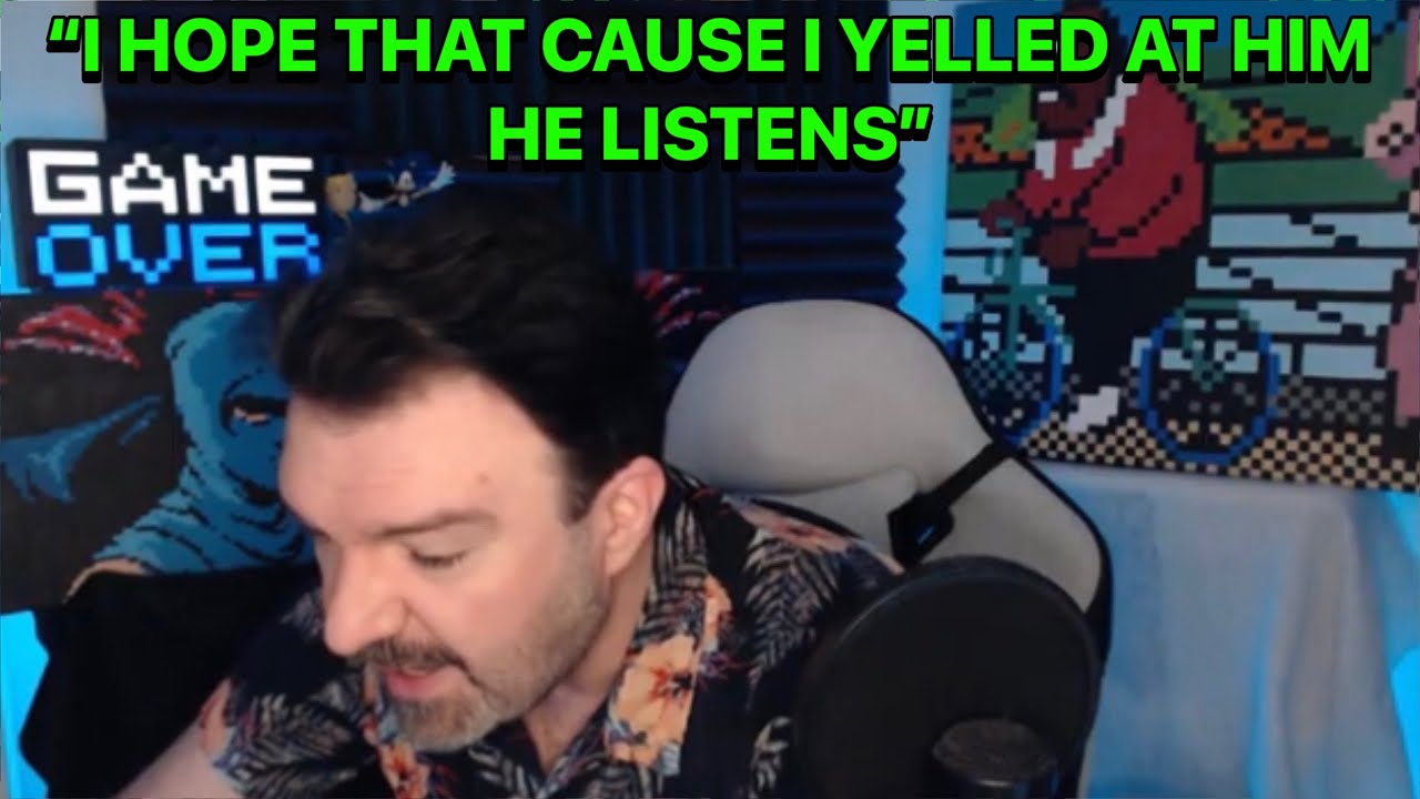 Jasper Knocks DSP's Stuff Down So DSP Yells At Him And Threatens To Throw Him Out The Office