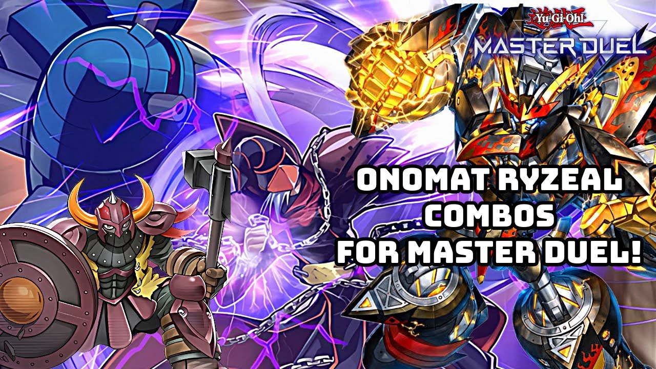 THE BEST WAY TO RANK 4 SPAM! | Onomat Ryzeal Combo Guide FOR MASTER DUEL