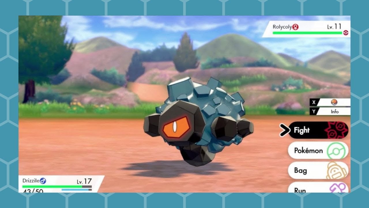 LIVE!! Shiny Rolycoly after 6,481 encounters (Full Odds). Sword and Shield