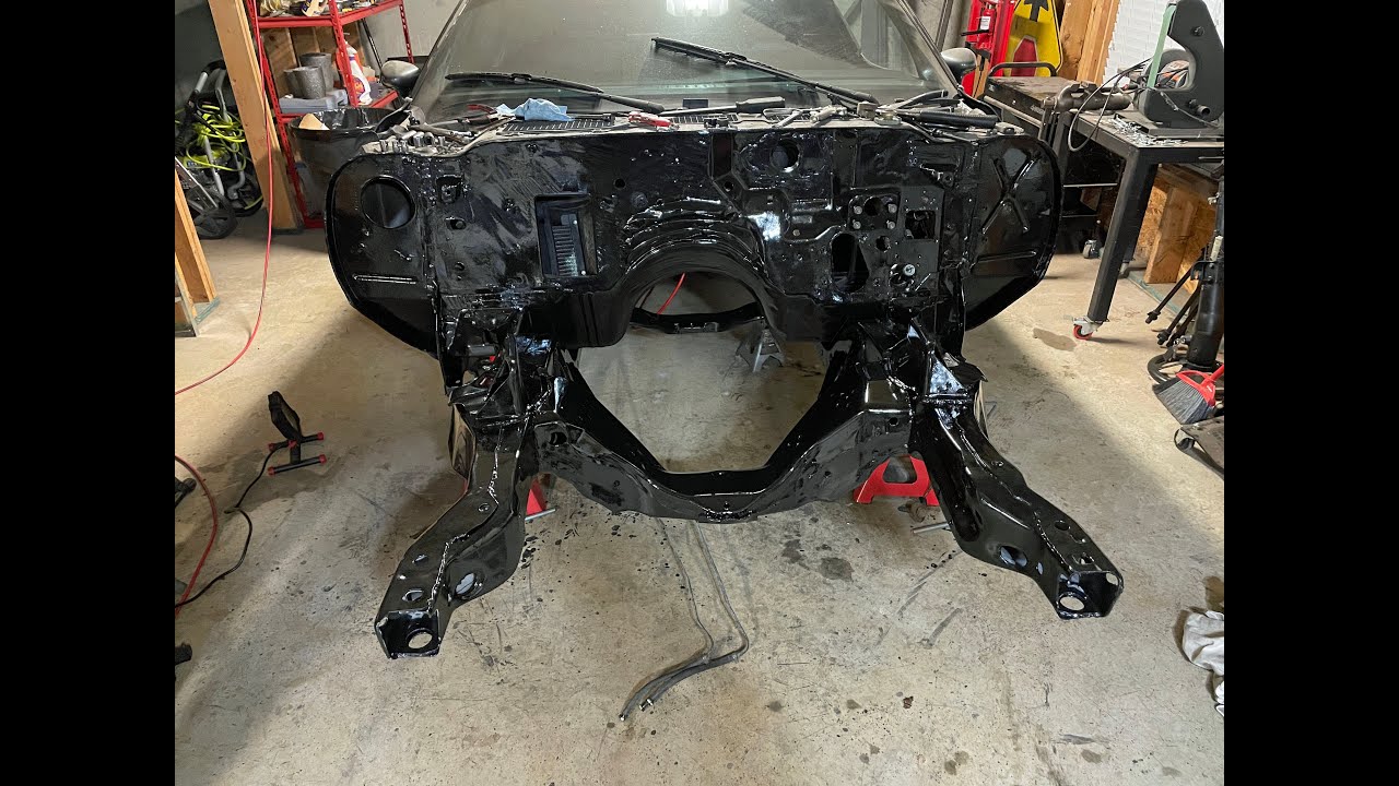 78 Camaro Restoration ep19 — Подрамник наконец-то вернулся в Camaro!