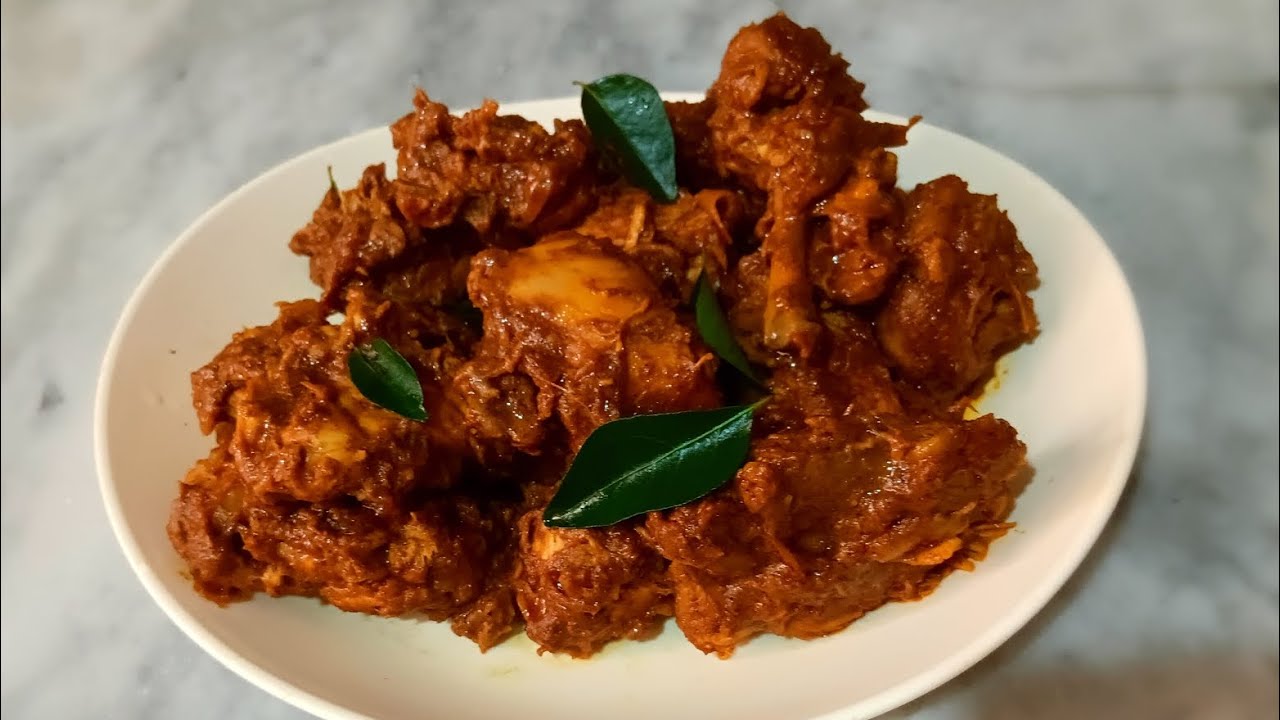 Mangalore Style Ghee Roast Chicken |Chicken Ghee Roast Recipe | Chicken Sukka Udupi Kundapura style