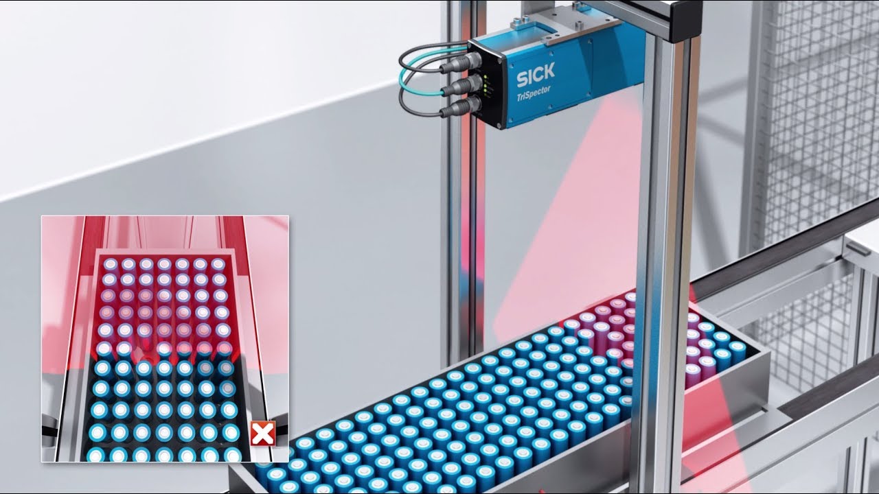 Sensor solutions from SICK for the battery industry | SICK AG