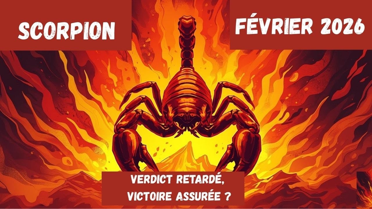#Scorpion  ♏ Février 2026 : verdict retardé, victoire assurée ?