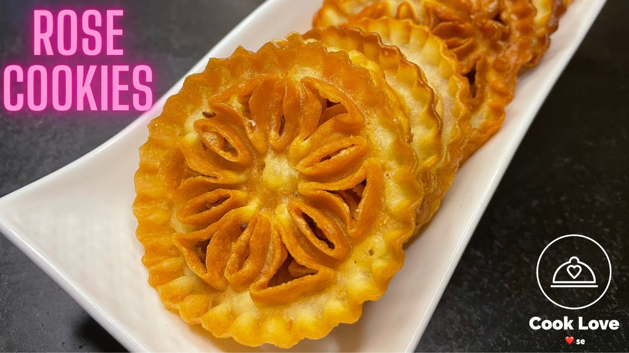 Quick and Easy Christmas Special Rose cookies recipe || Gulabi Puvvulu || Acchu Murukku || Achapam