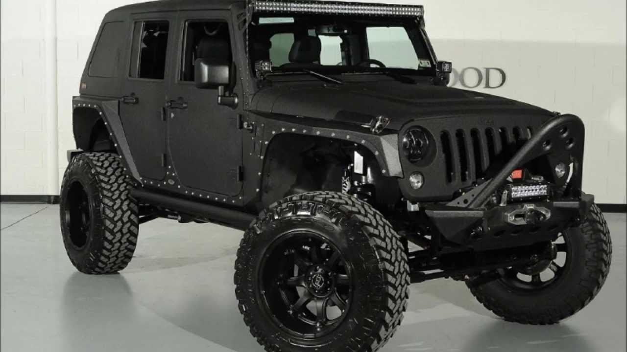 2014 Lifted Jeep Wrangler Unlimited Fastback Kevlar Coated