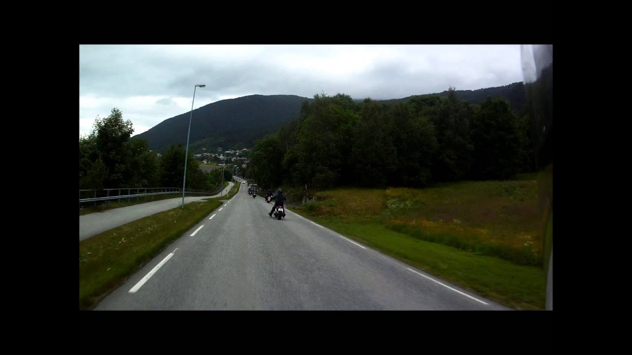 Motorsykkelens dag i Høyanger 2013